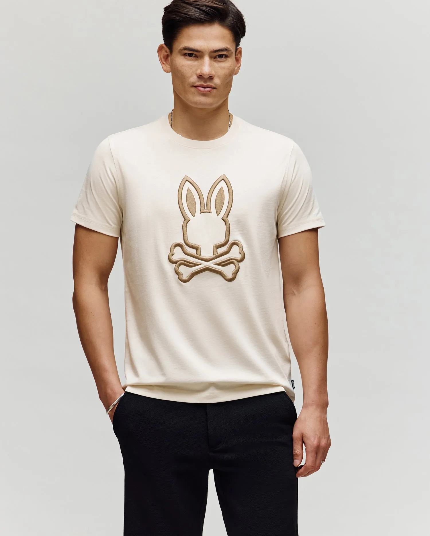 MENS NICHOLAS EMBROIDERED TEE - MT0200054 sold by Psycho Bunny product image thumbnail 2