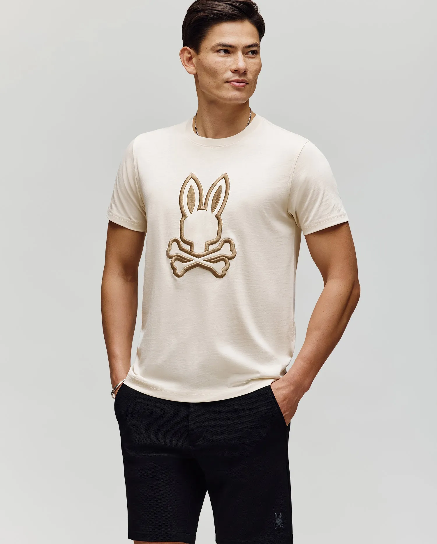 MENS NICHOLAS EMBROIDERED TEE - MT0200054 sold by Psycho Bunny product image thumbnail 4