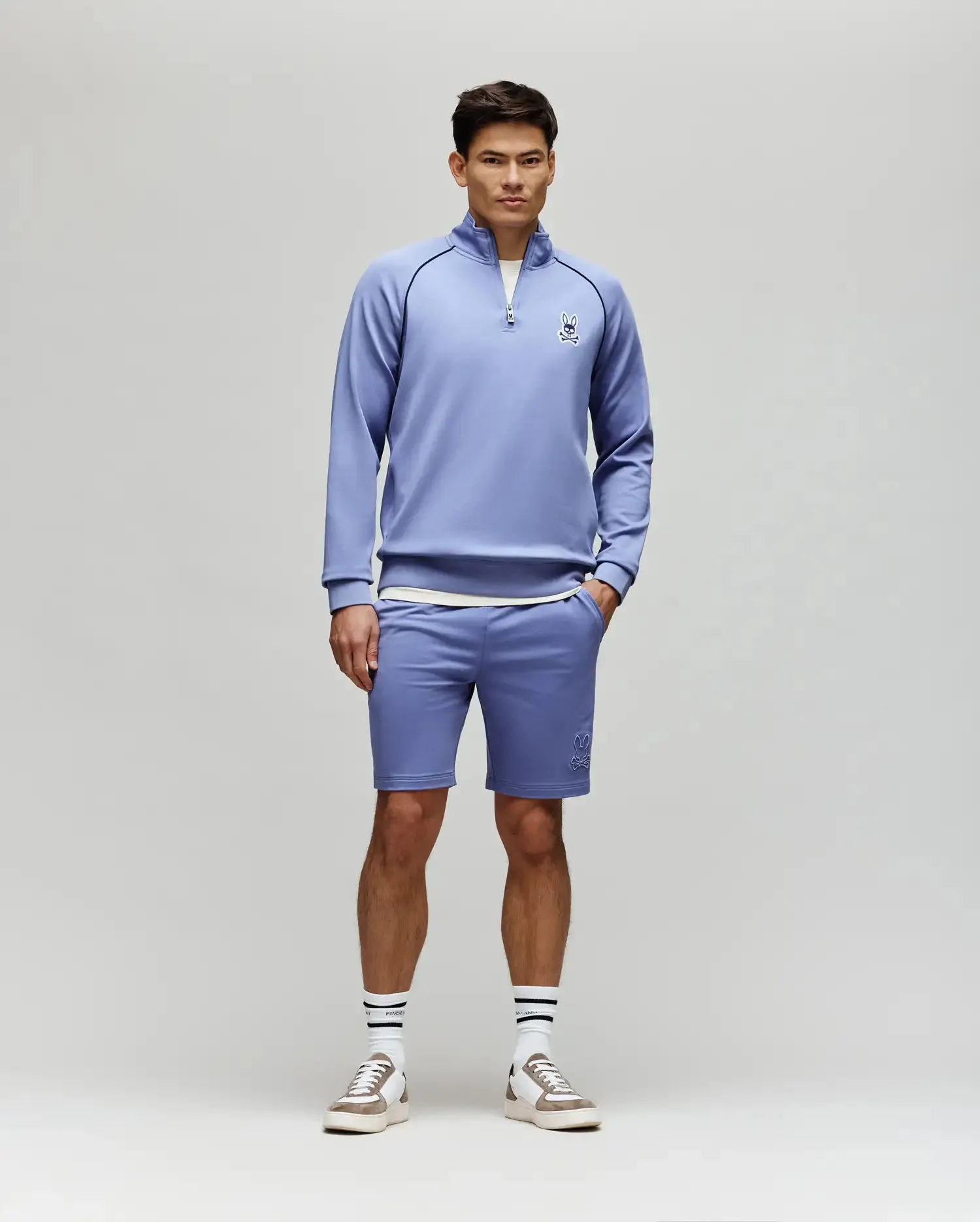 MENS SHAWN QUARTER ZIP SWEATSHIRT - MT0500115 sold by Psycho Bunny product image thumbnail 5