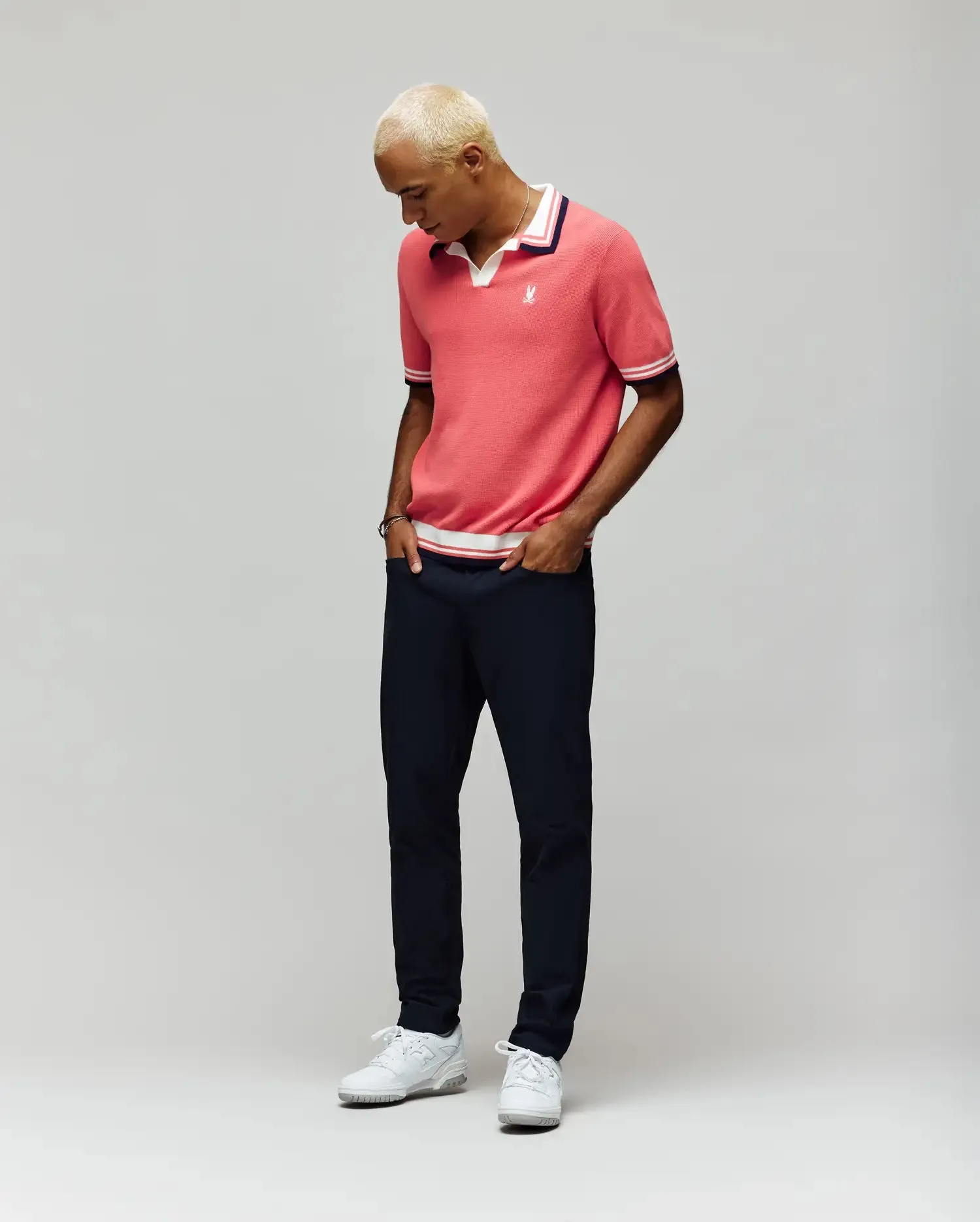 MENS CARTER SWEATER POLO - MT0400093 sold by Psycho Bunny product image thumbnail 5