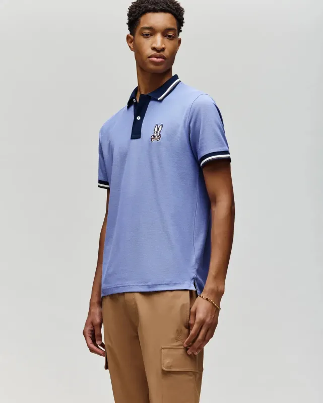 MENS WADE PIQUE POLO SHIRT - MT0100044 sold by Psycho Bunny
