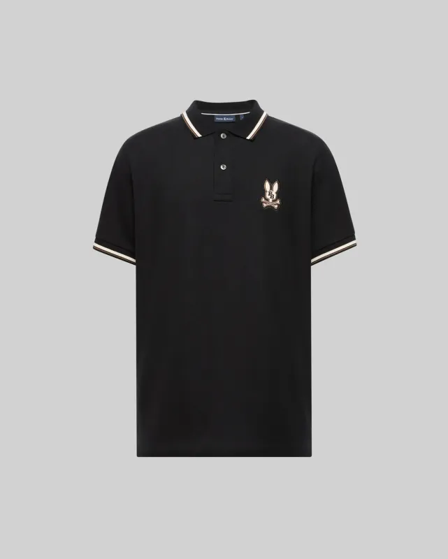 MENS WADE PIQUE POLO SHIRT - MT0100044 sold by Psycho Bunny