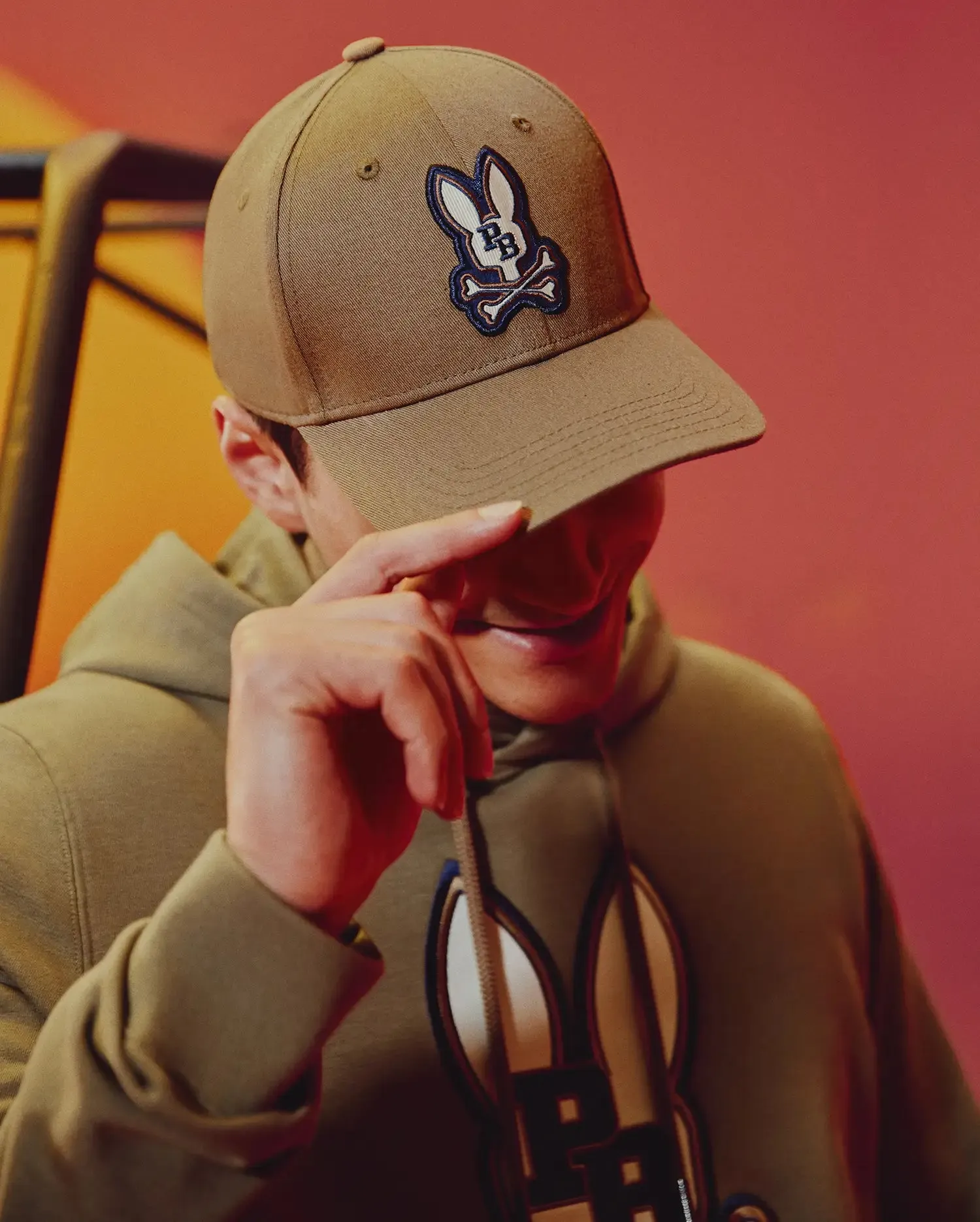 MENS WADE BASEBALL CAP - MO1500039 sold by Psycho Bunny