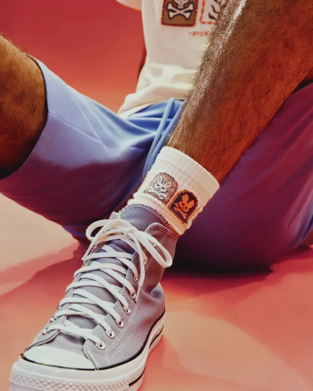 MENS SUNDEW GRAPHIC SPORT SOCK - MO2200020 sold by Psycho Bunny