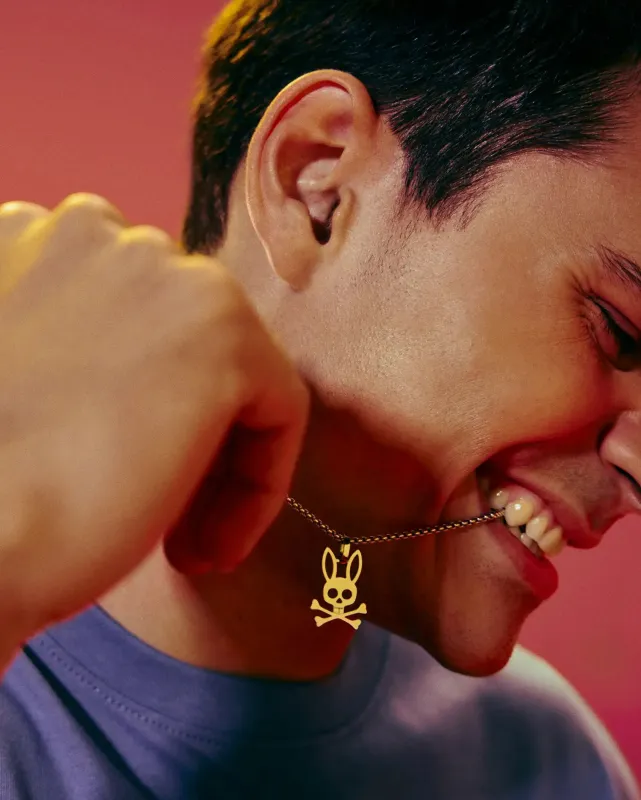 MENS BUNNY NECKLACE - MO1700022 sold by Psycho Bunny