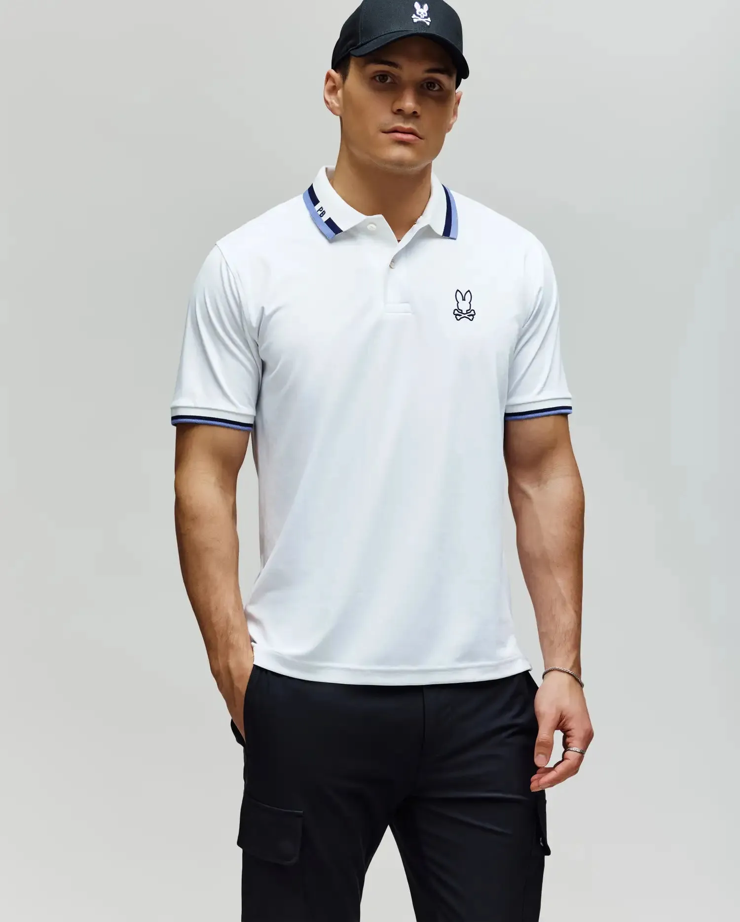 MENS CHRIS PIQUE POLO SHIRT - MT0100038 sold by Psycho Bunny