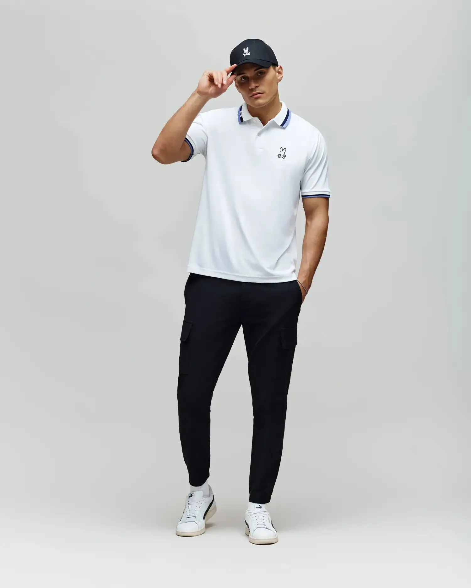 MENS CHRIS PIQUE POLO SHIRT - MT0100038 sold by Psycho Bunny product image thumbnail 5