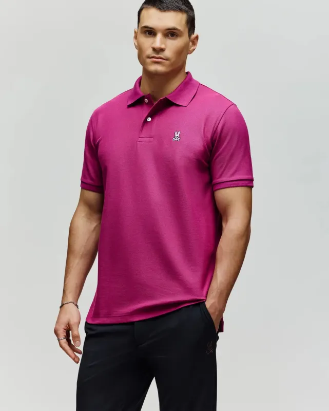 MENS CLASSIC PIQUE POLO SHIRT - B6K001F200 sold by Psycho Bunny