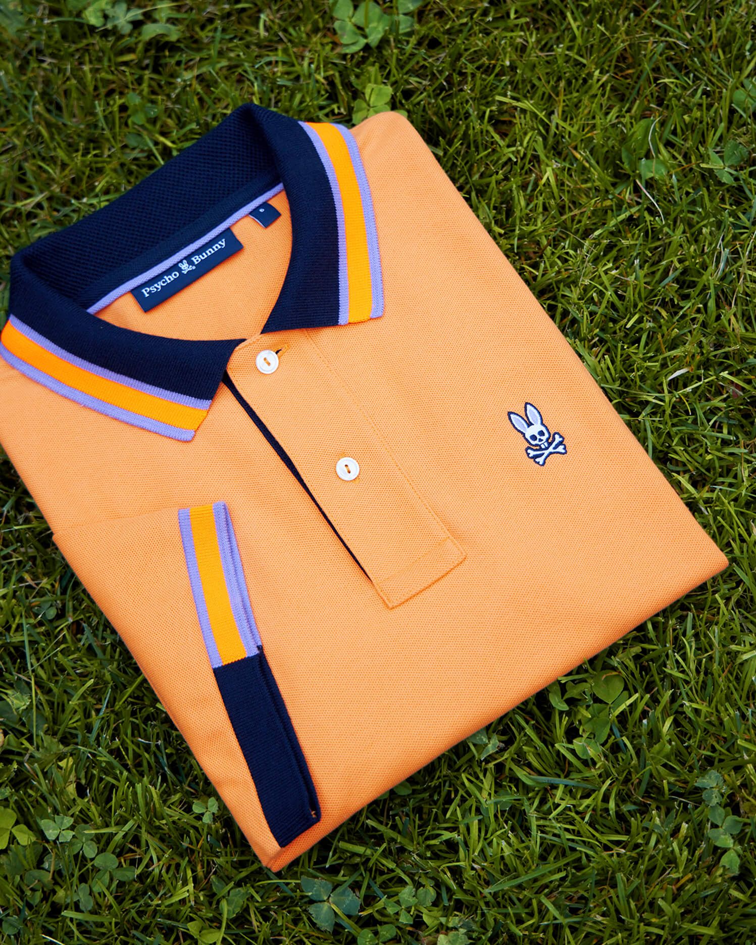MENS CHICAGO PATCH PIQUE POLO - B6K459Z1PC sold by Psycho Bunny product image thumbnail 3