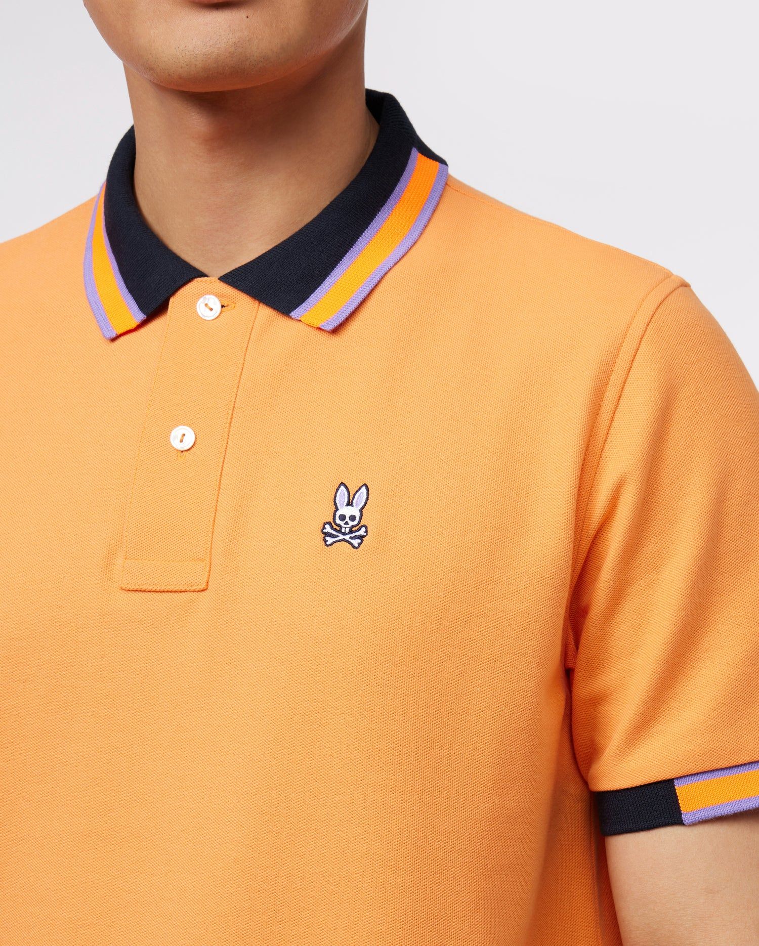 MENS CHICAGO PATCH PIQUE POLO - B6K459Z1PC sold by Psycho Bunny product image thumbnail 4
