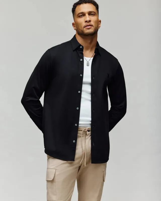 MENS JIM JERSEY KNIT SHIRT - MT0300067 sold by Psycho Bunny