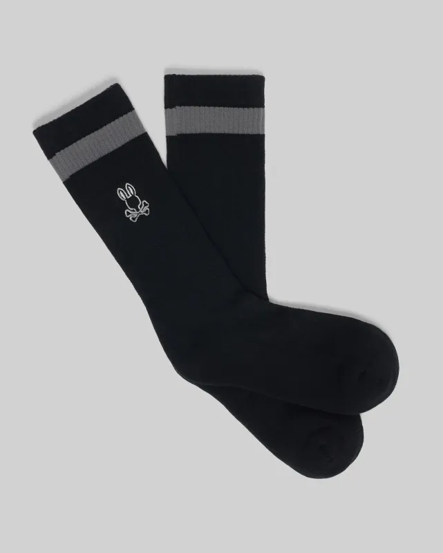 MENS TEXTURED STITCH SPORT SOCK - MO2200017 sold by Psycho Bunny