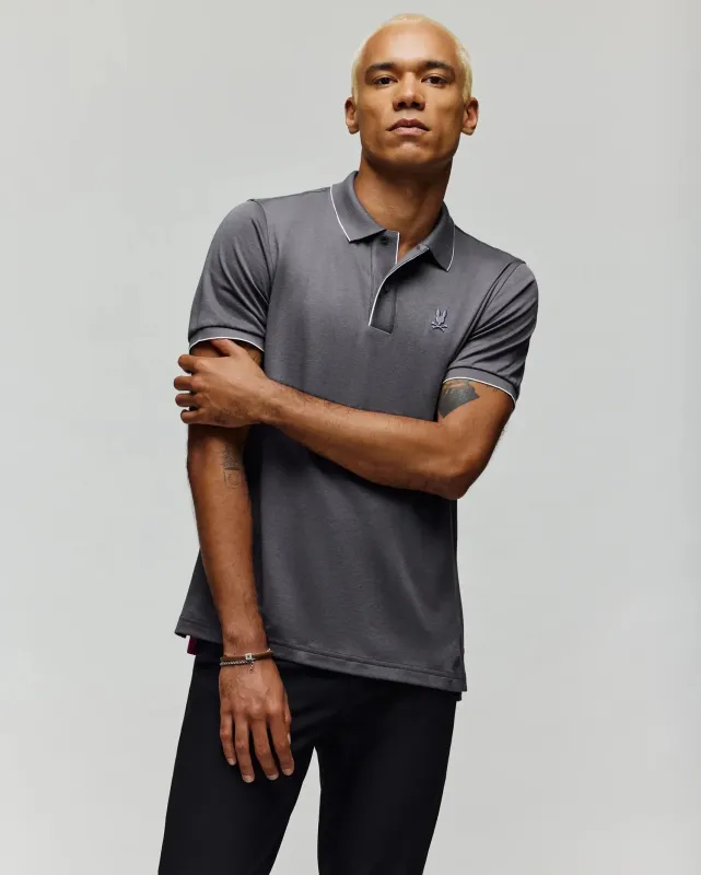 MENS BRYCE PERFORMANCE PIQUE POLO SHIRT - B6K486F200 sold by Psycho Bunny