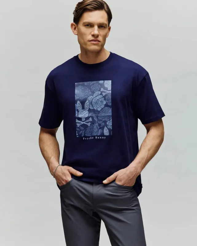 MENS ROWEN OVERSIZED TEE - MT0200194 made by Psycho Bunny