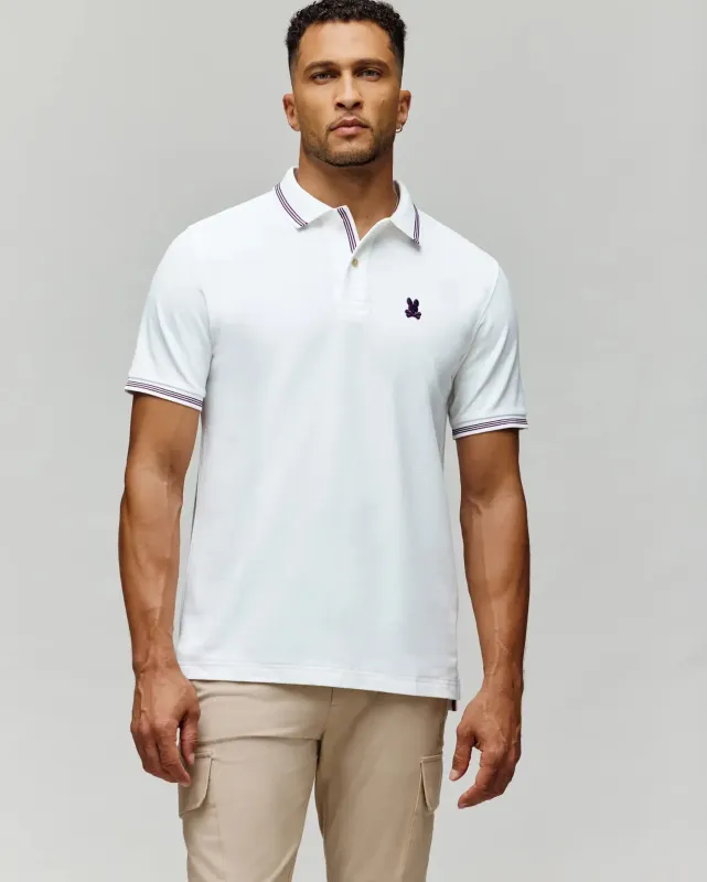 MENS HART PIQUE POLO SHIRT - MT0100032 sold by Psycho Bunny