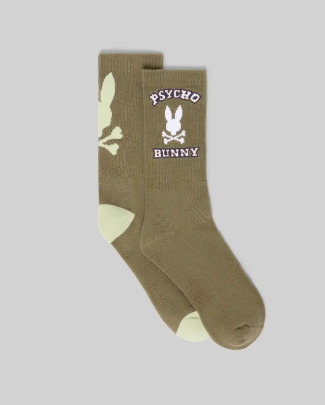 MENS 2PK BUNNY SPORT SOCK - MO2200038 sold by Psycho Bunny