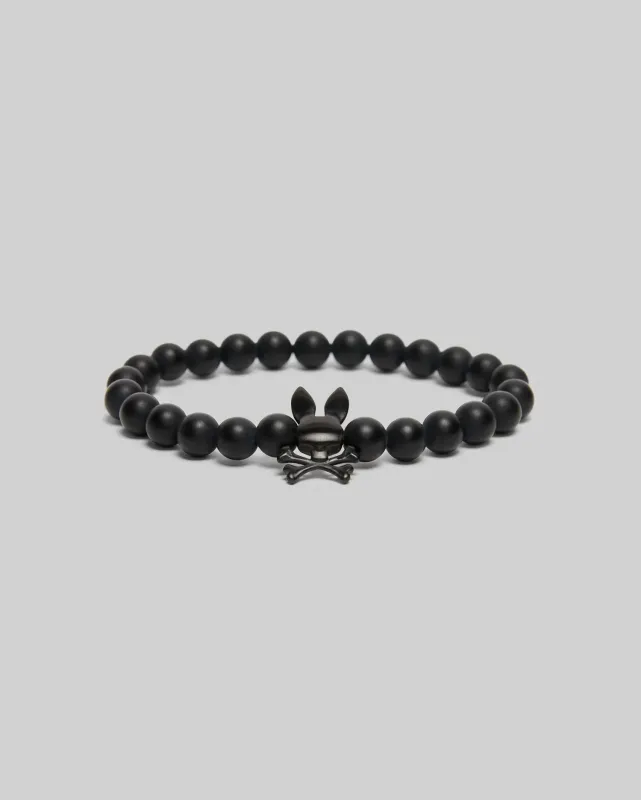 MENS BUNNY BEAD BRACELET - MO1700023 sold by Psycho Bunny