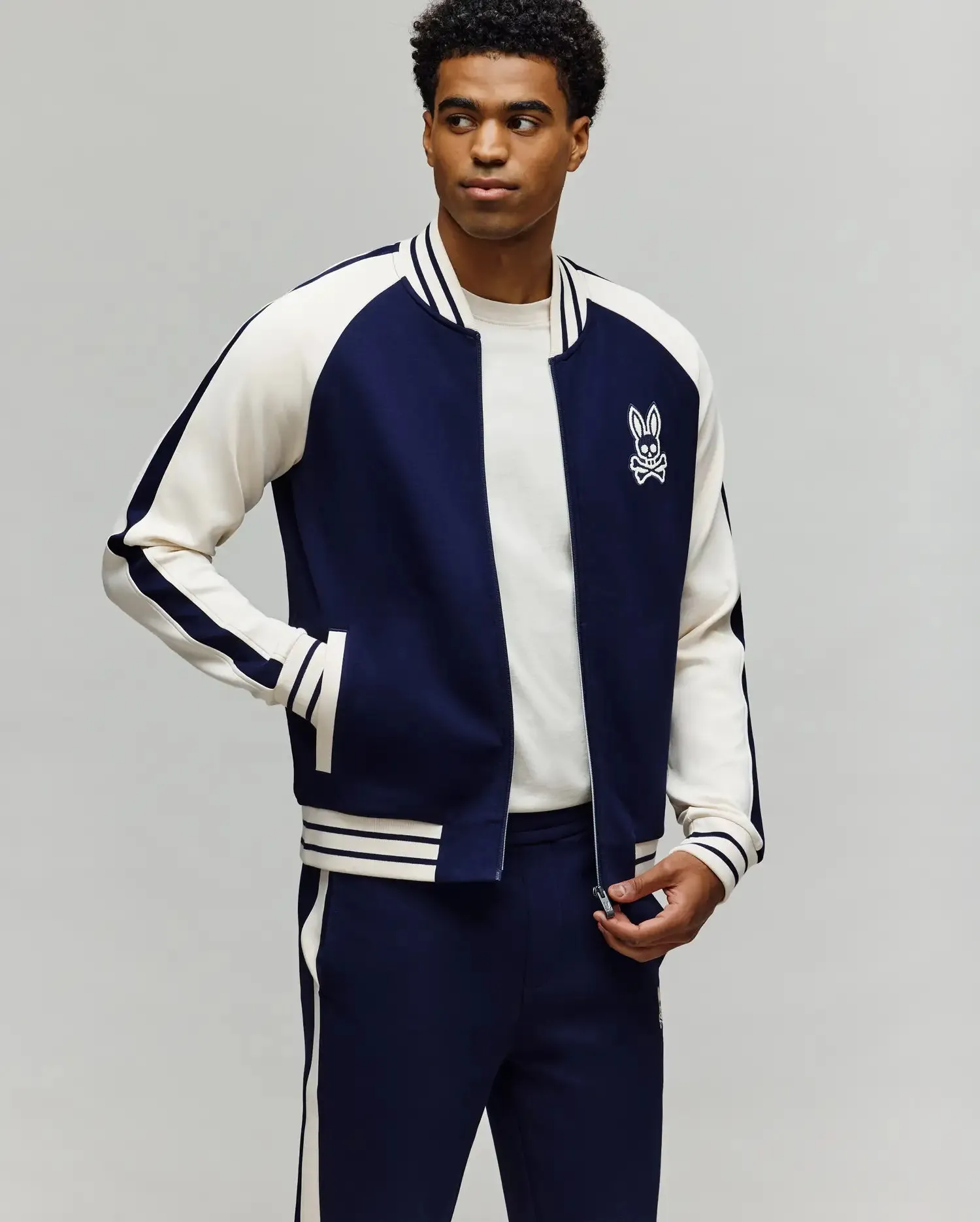 MENS STILES BOMBER JACKET - MT0500111 sold by Psycho Bunny product image thumbnail 5