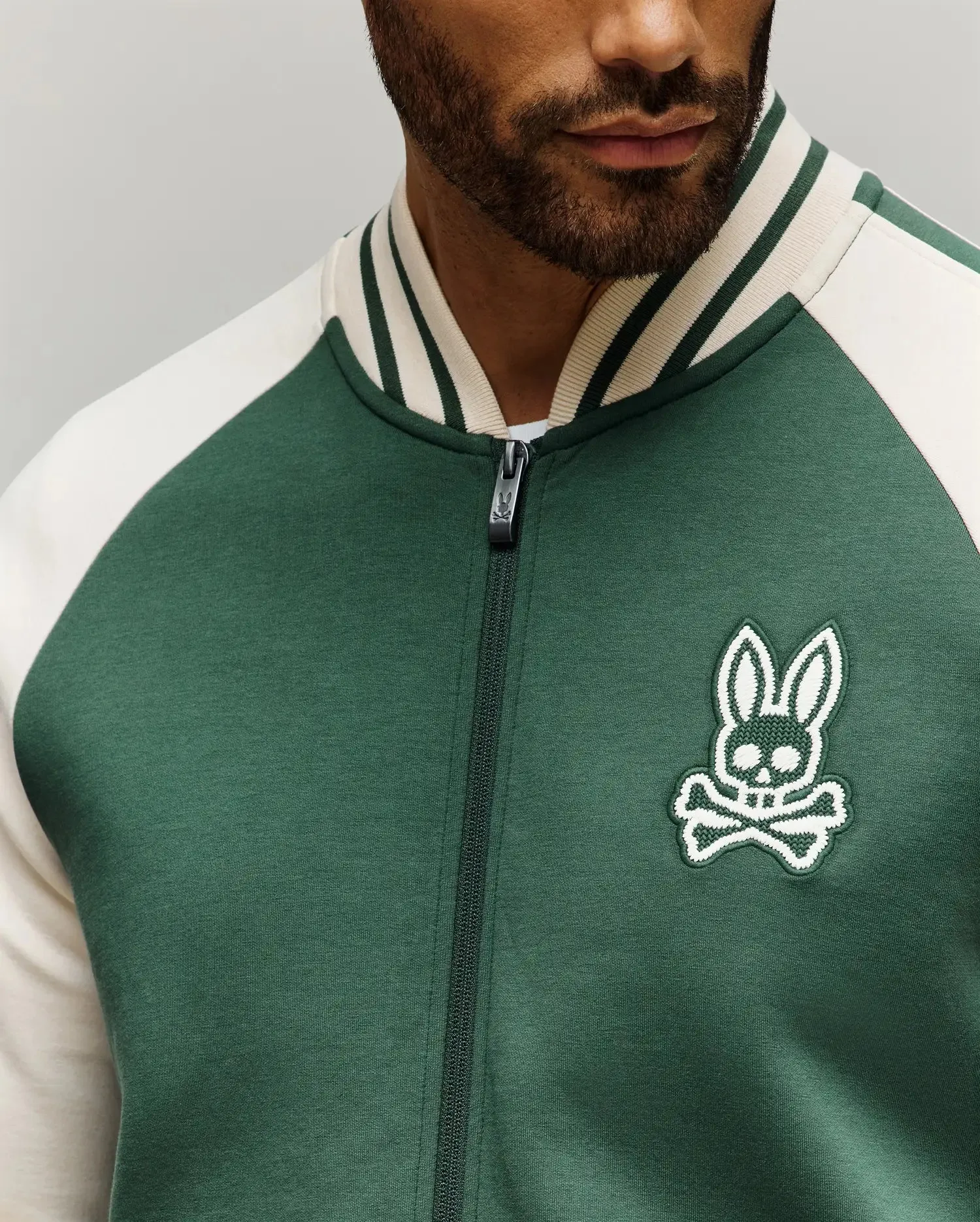 MENS STILES BOMBER JACKET - MT0500111 sold by Psycho Bunny product image thumbnail 3