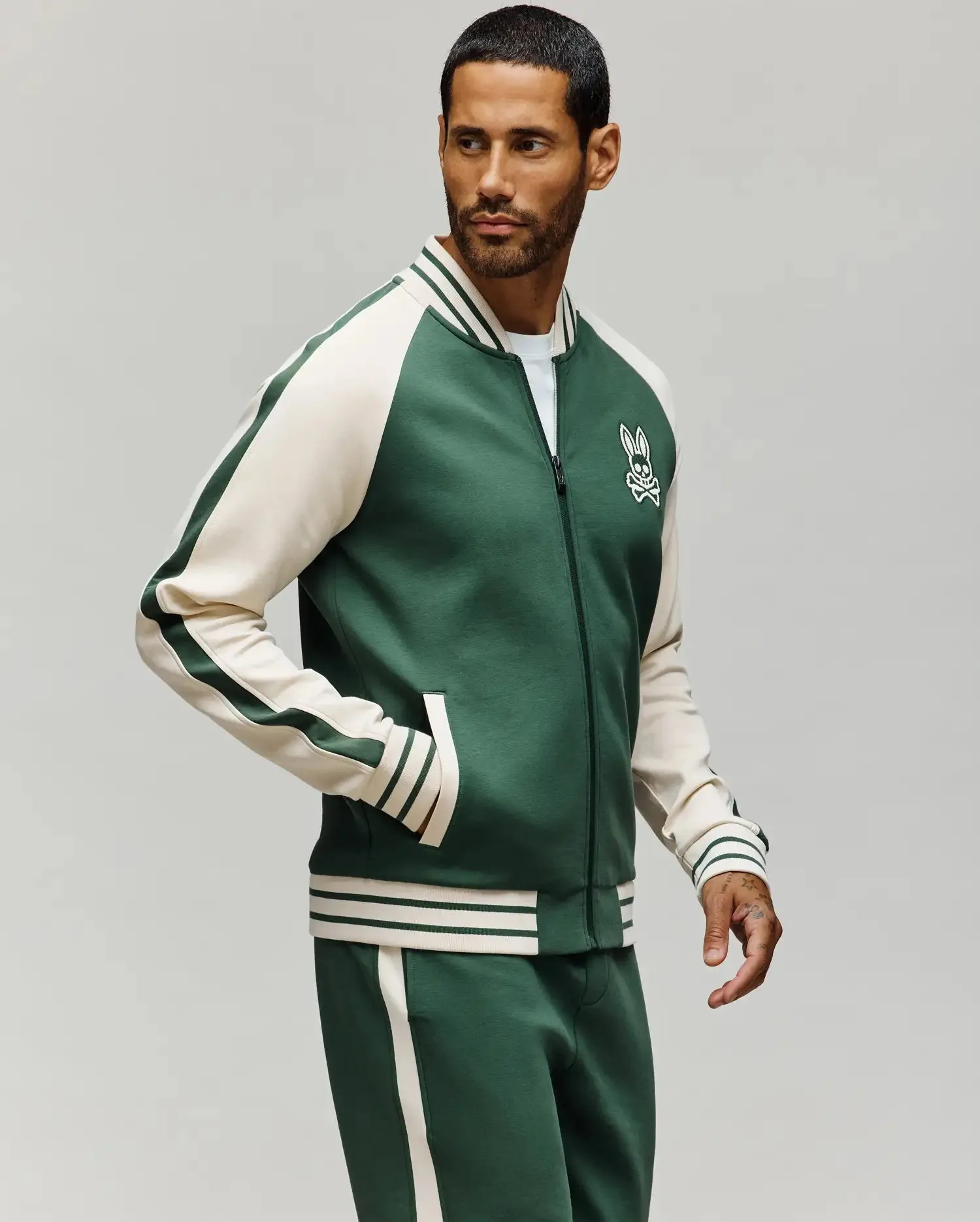 MENS STILES BOMBER JACKET - MT0500111 sold by Psycho Bunny product image thumbnail 5