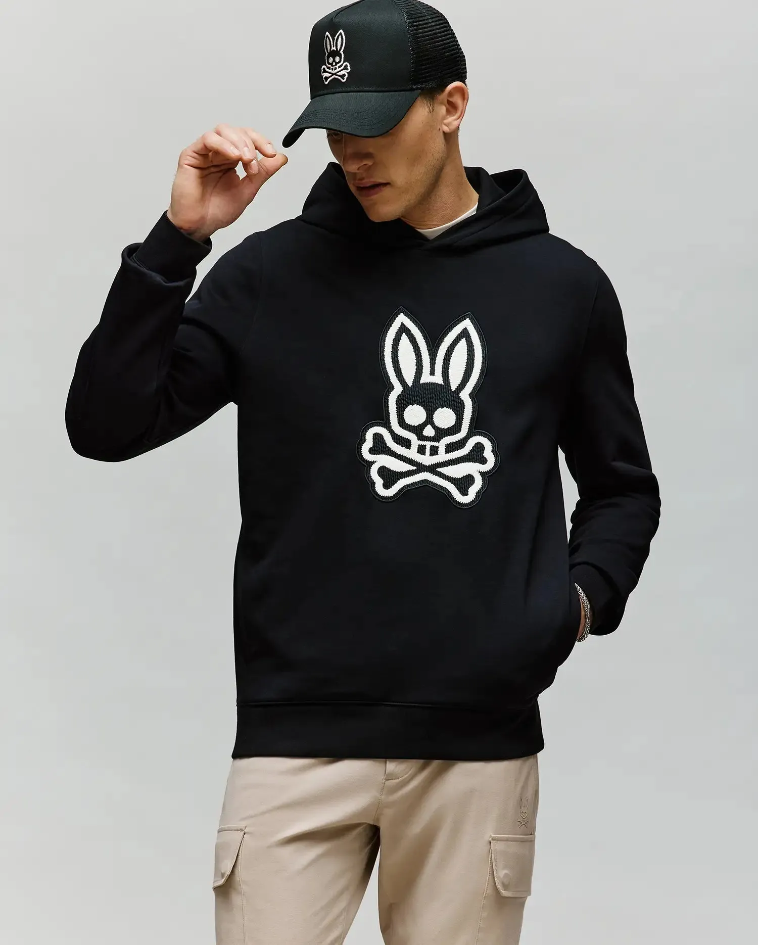 MENS HARLEY HOODIE - MT0500039 sold by Psycho Bunny product image thumbnail 4