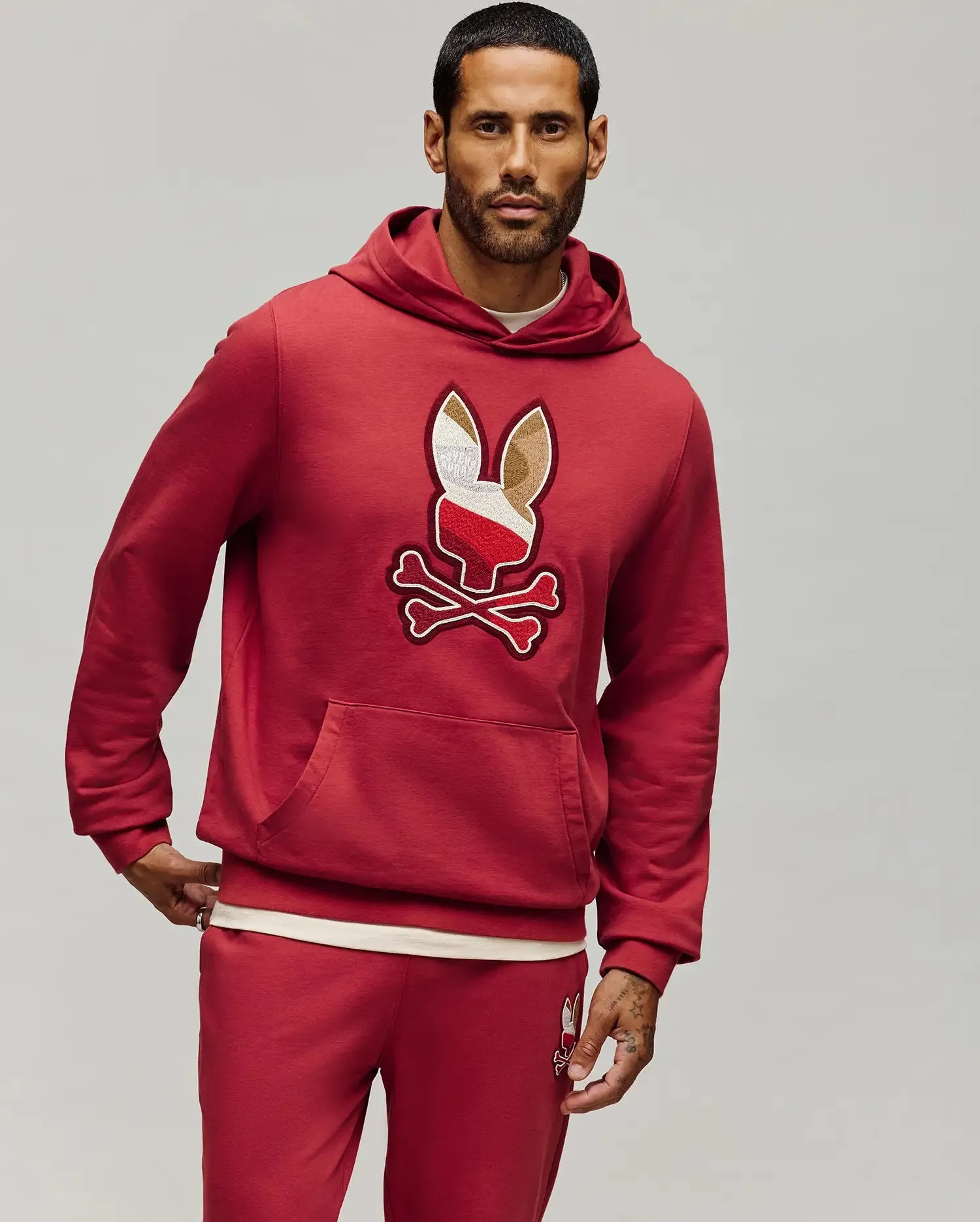 MENS DANTE HOODIE - MT0500024 sold by Psycho Bunny product image thumbnail 2