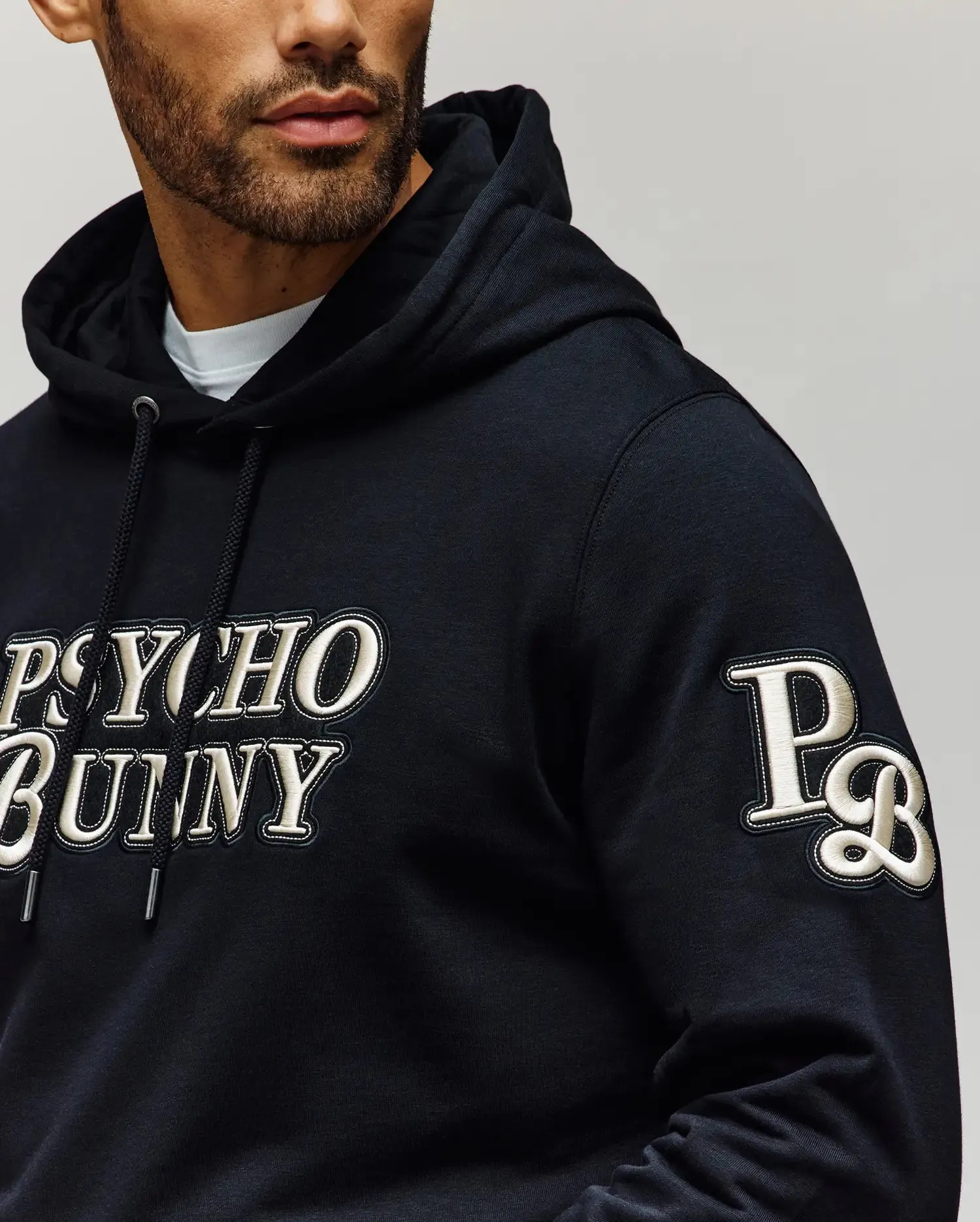 MENS JANVI HOODIE - MT0500016 sold by Psycho Bunny product image thumbnail 2