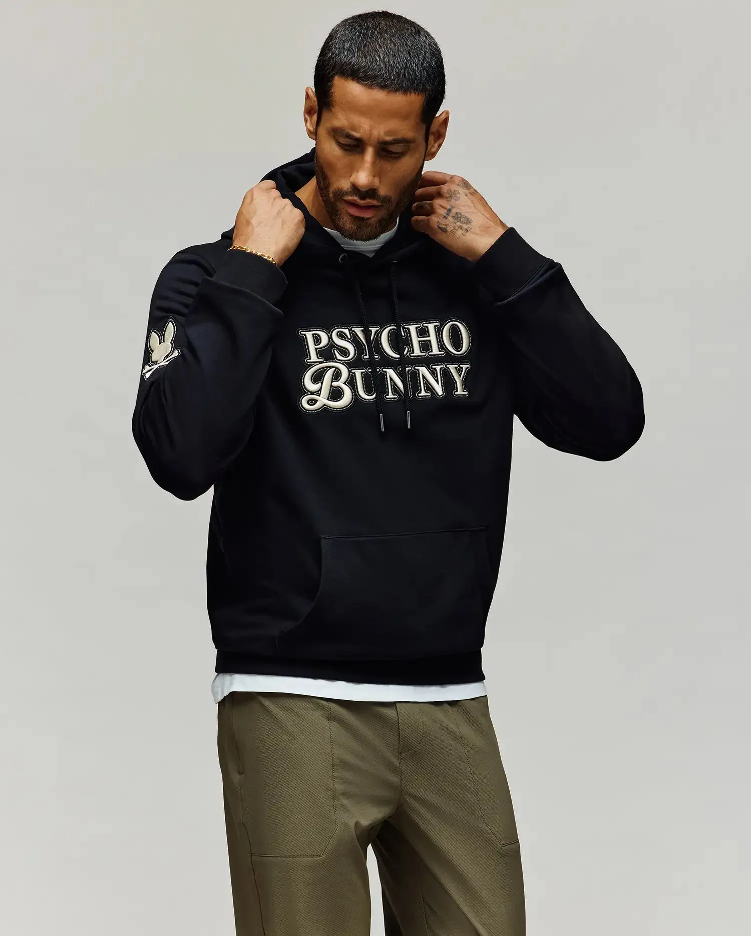 MENS JANVI HOODIE - MT0500016 sold by Psycho Bunny product image thumbnail 4
