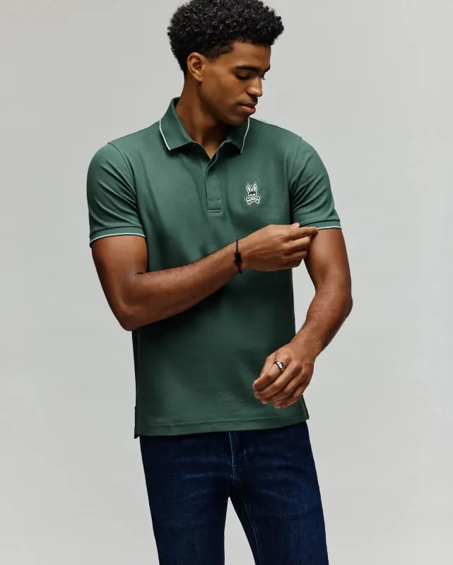 MENS MARLON PIQUE POLO SHIRT - MT0100036 sold by Psycho Bunny