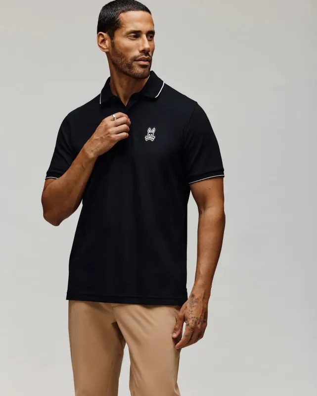 MENS MARLON PIQUE POLO SHIRT - MT0100036 sold by Psycho Bunny