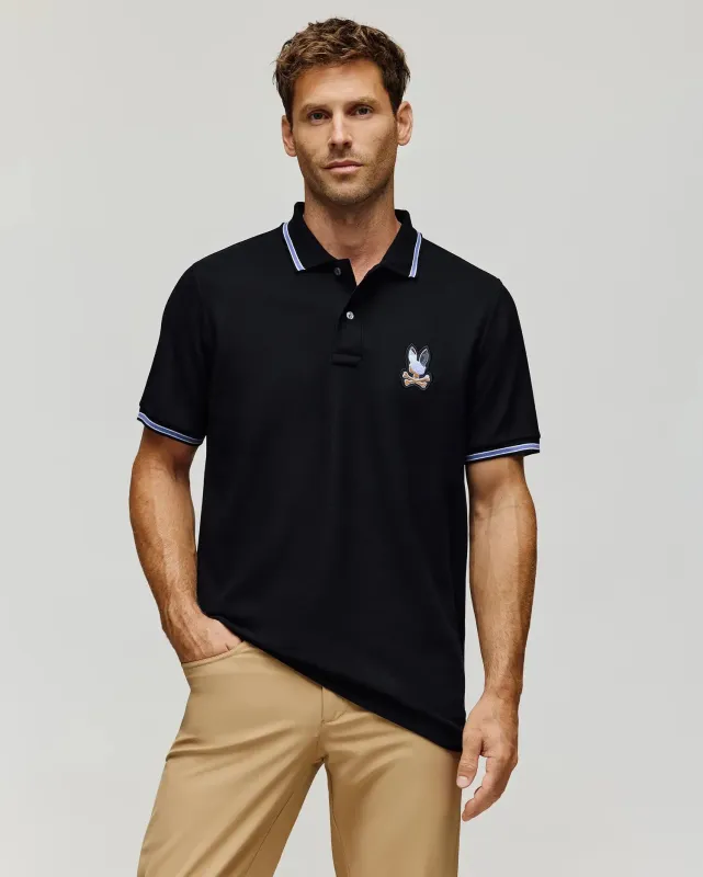 MENS DANTE PIQUE POLO SHIRT - MT0100029 sold by Psycho Bunny