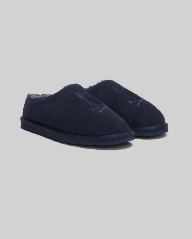 MENS SUEDE SHERPA BUNNY SLIPPER - MO1600002 sold by Psycho Bunny