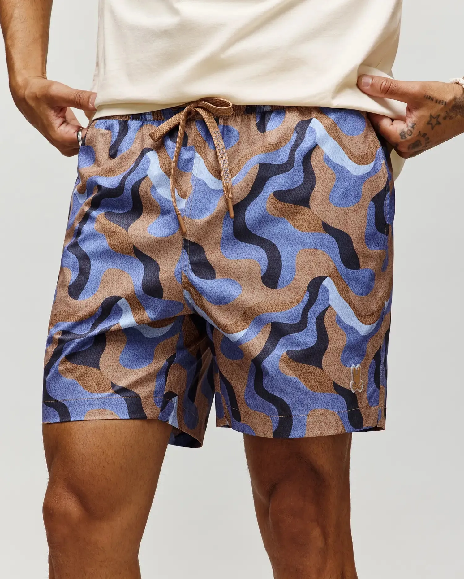 MENS DANTE SWIM TRUNK - MB1000026 sold by Psycho Bunny product image thumbnail 2