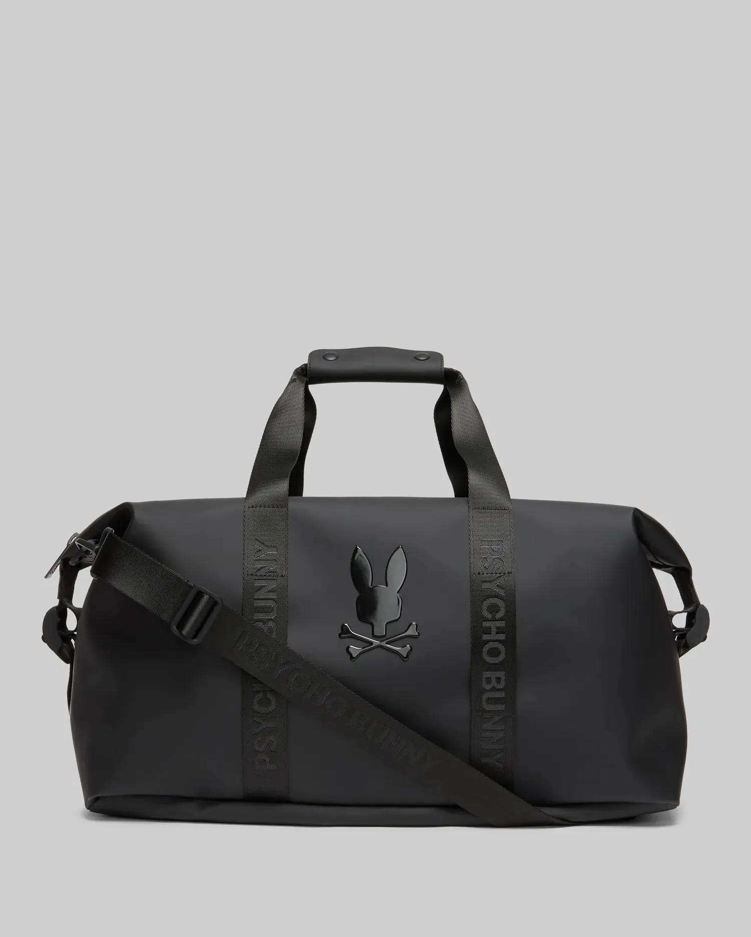 MENS RUBBERIZED DUFFLE BAG - B6A472F200 sold by Psycho Bunny