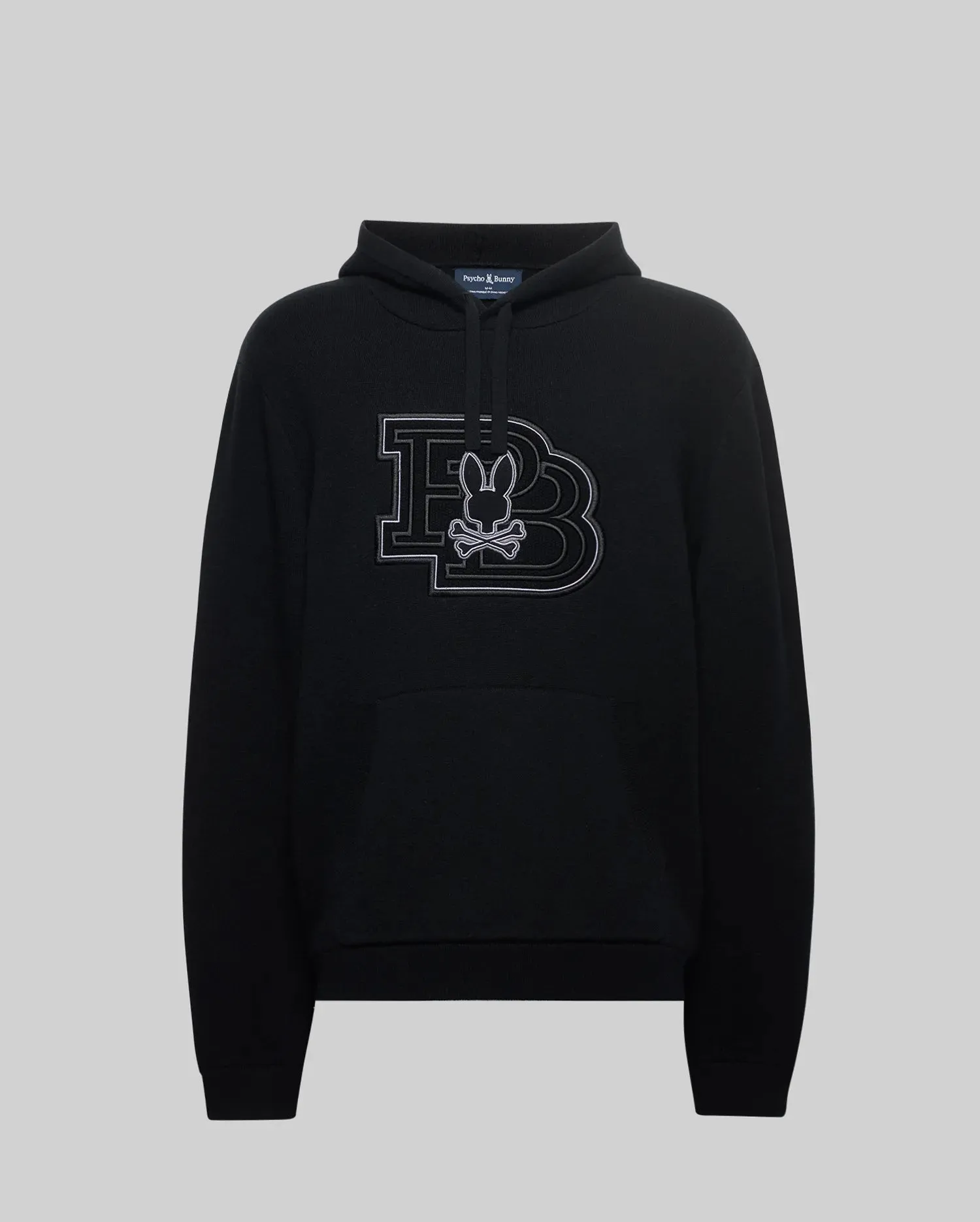 MENS MARLON TEXTURE STITCH HOODIE - MT0400046 sold by Psycho Bunny product image thumbnail 4