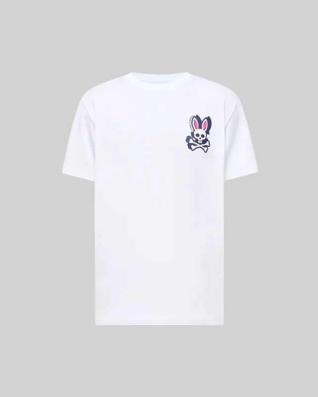 MENS PSYCHO SKULL GRAPHIC TEE - MT0200331 sold by Psycho Bunny