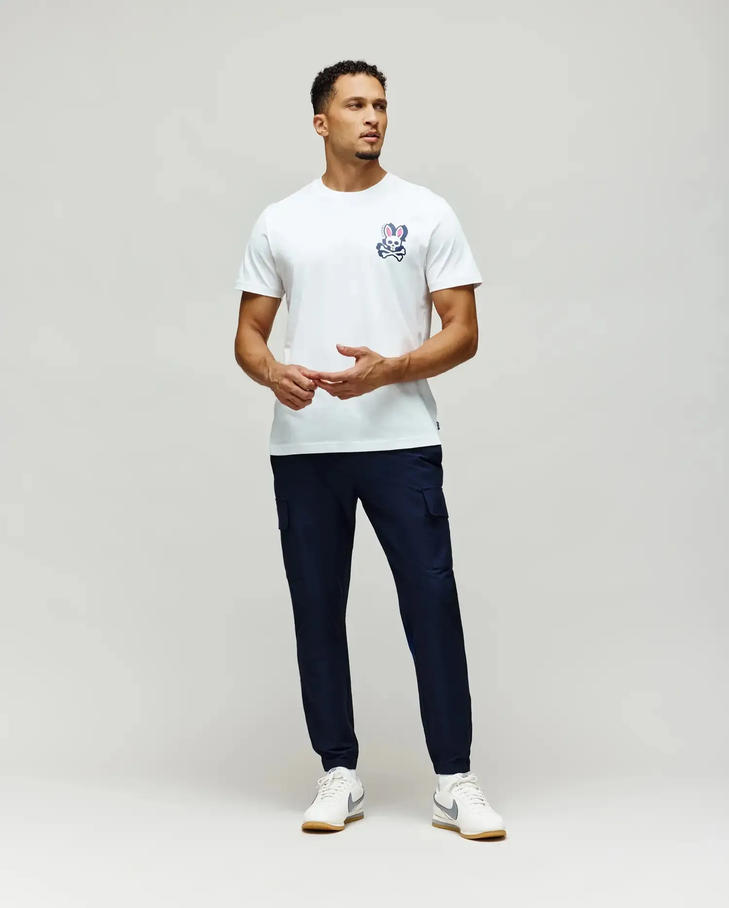 MENS PSYCHO SKULL GRAPHIC TEE - MT0200331 sold by Psycho Bunny product image thumbnail 5