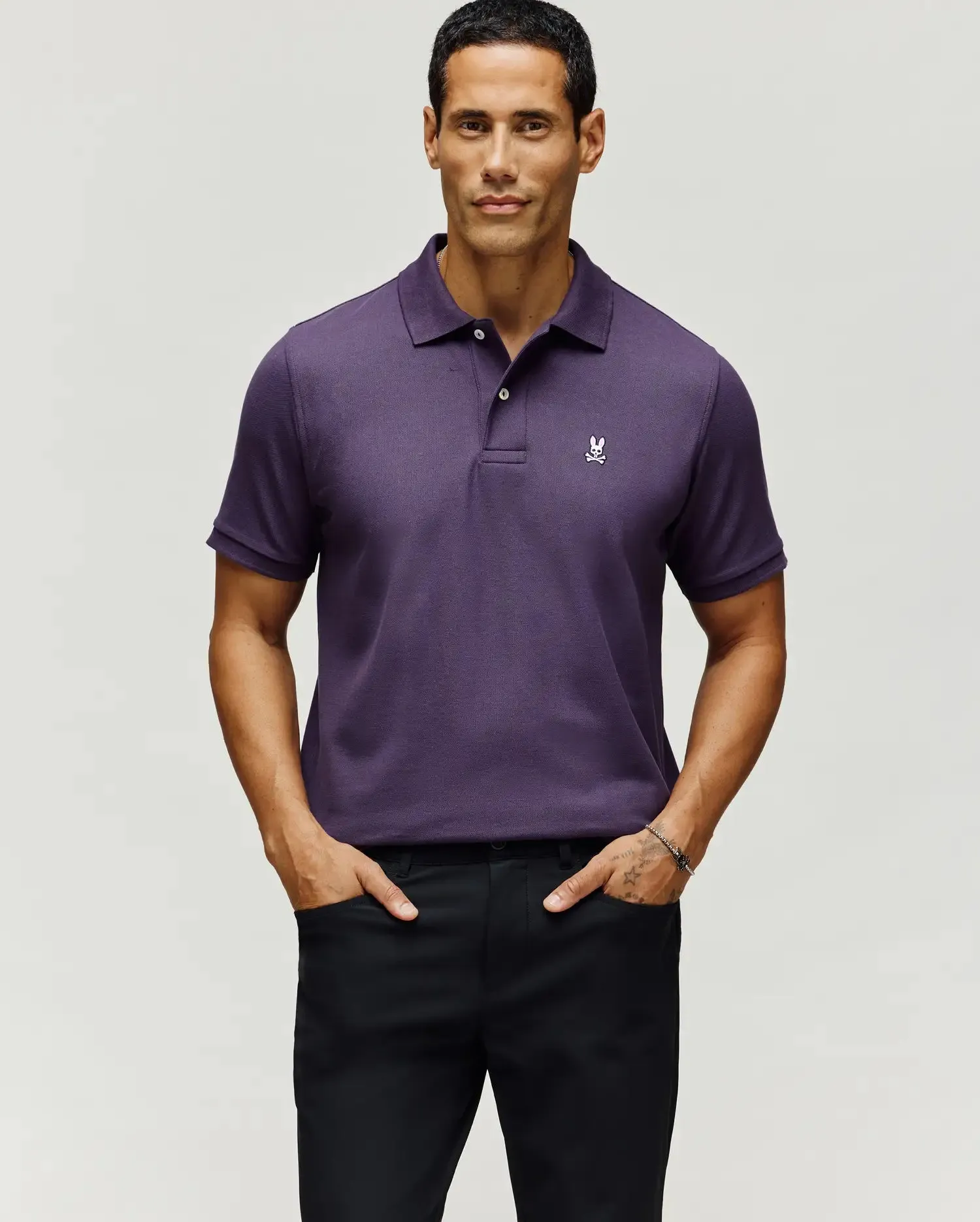 MENS CLASSIC PIQUE POLO - B6K001F200 sold by Psycho Bunny product image thumbnail 3