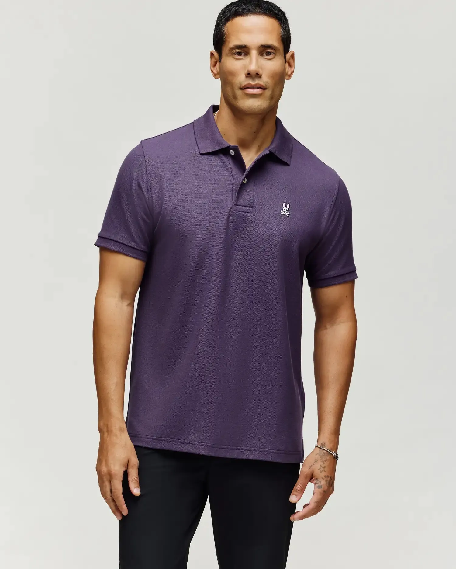 MENS CLASSIC PIQUE POLO - B6K001F200 sold by Psycho Bunny