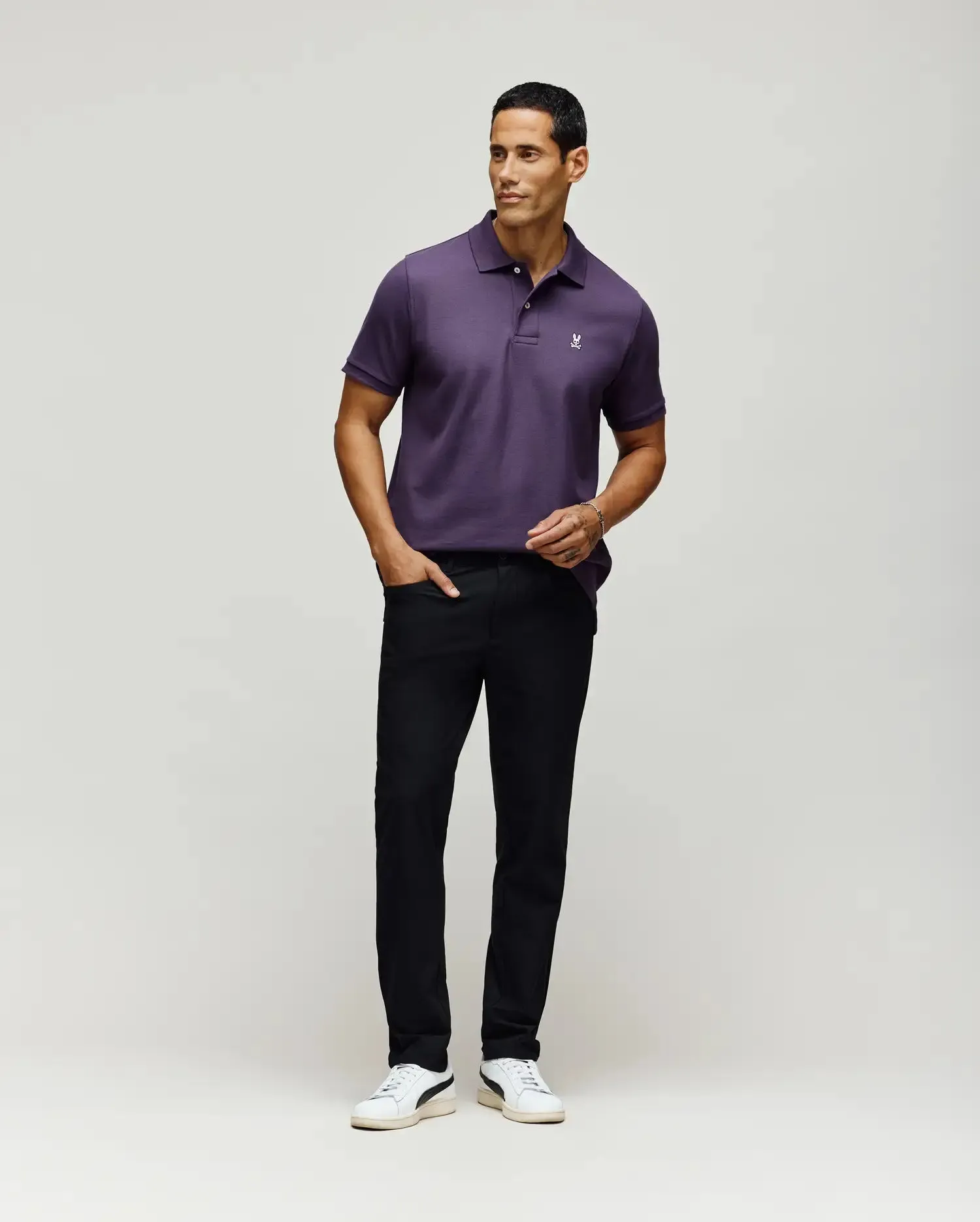 MENS CLASSIC PIQUE POLO - B6K001F200 sold by Psycho Bunny product image thumbnail 4