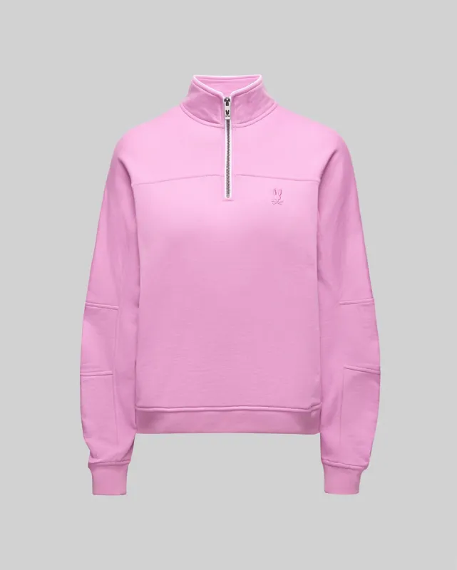 WOMENS DAISIE 1/4 ZIP PULLOVER - WT0500007 sold by Psycho Bunny