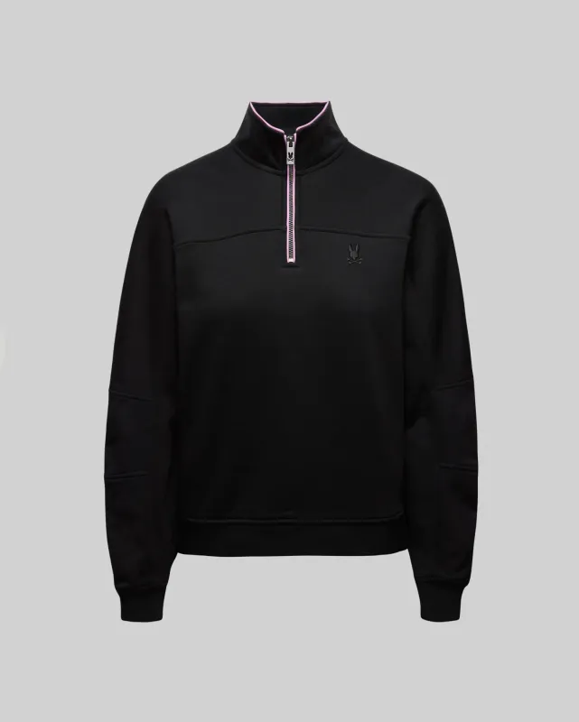 WOMENS DAISIE 1/4 ZIP PULLOVER - WT0500007 sold by Psycho Bunny