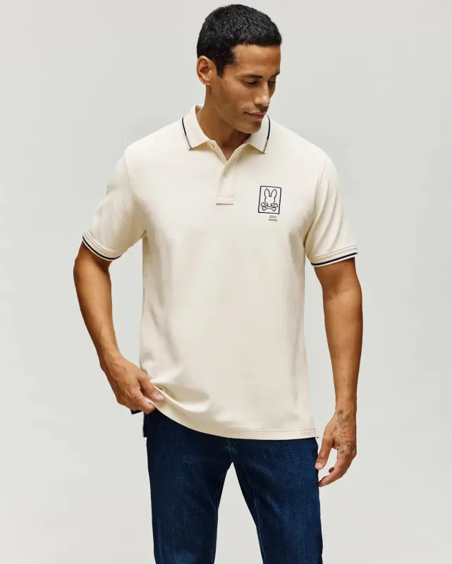 MENS VAREN PIQUE POLO - MT0100154 sold by Psycho Bunny