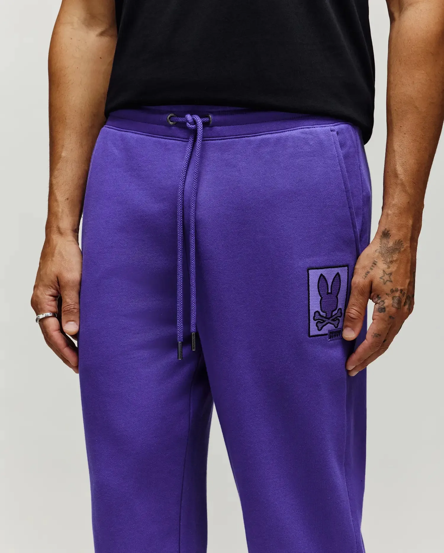 MENS VAREN FRENCH TERRY SWEATPANT - MB0800042 sold by Psycho Bunny product image thumbnail 2
