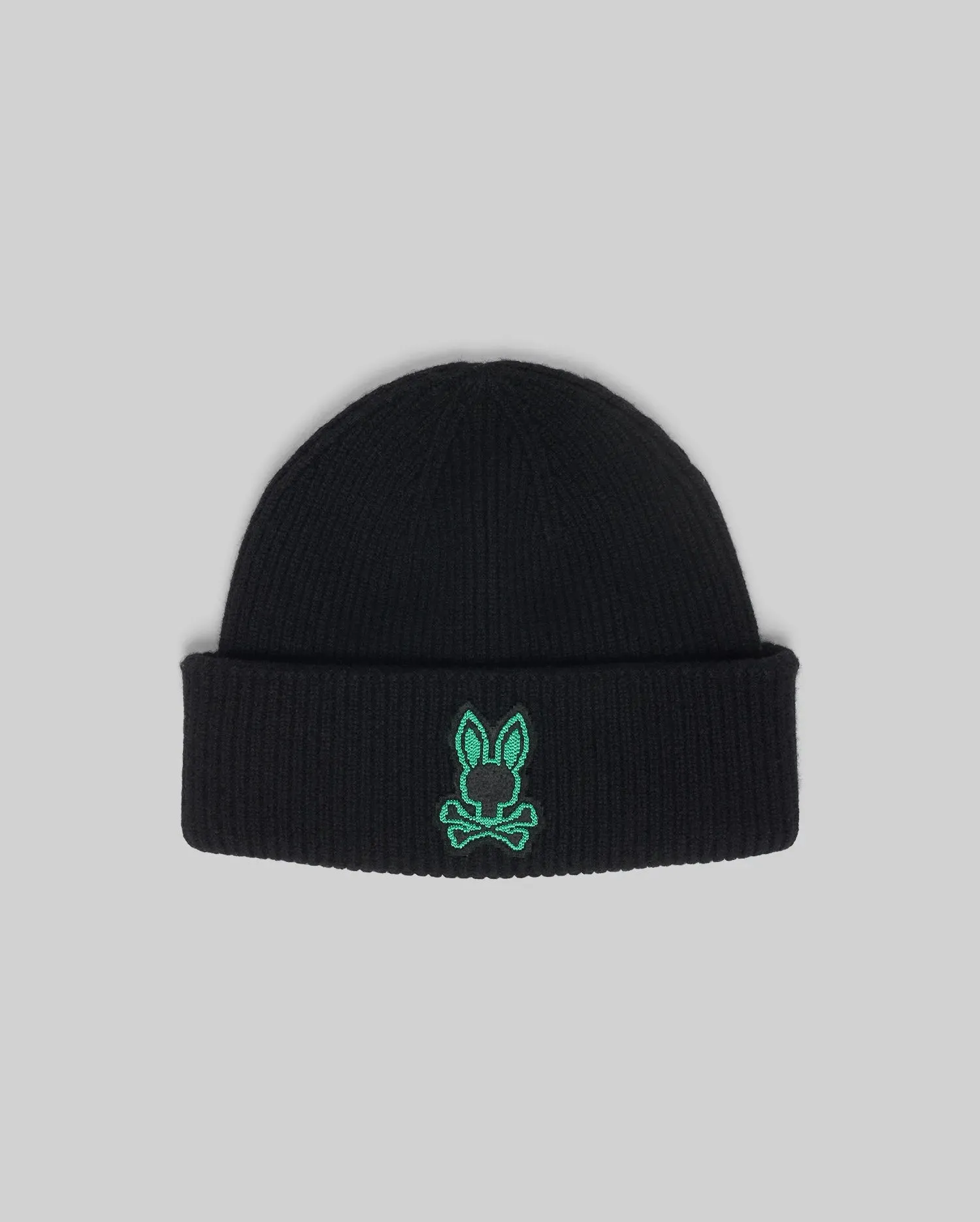 MENS GABIN PATCH BEANIE - MO2500019 sold by Psycho Bunny product image thumbnail 4