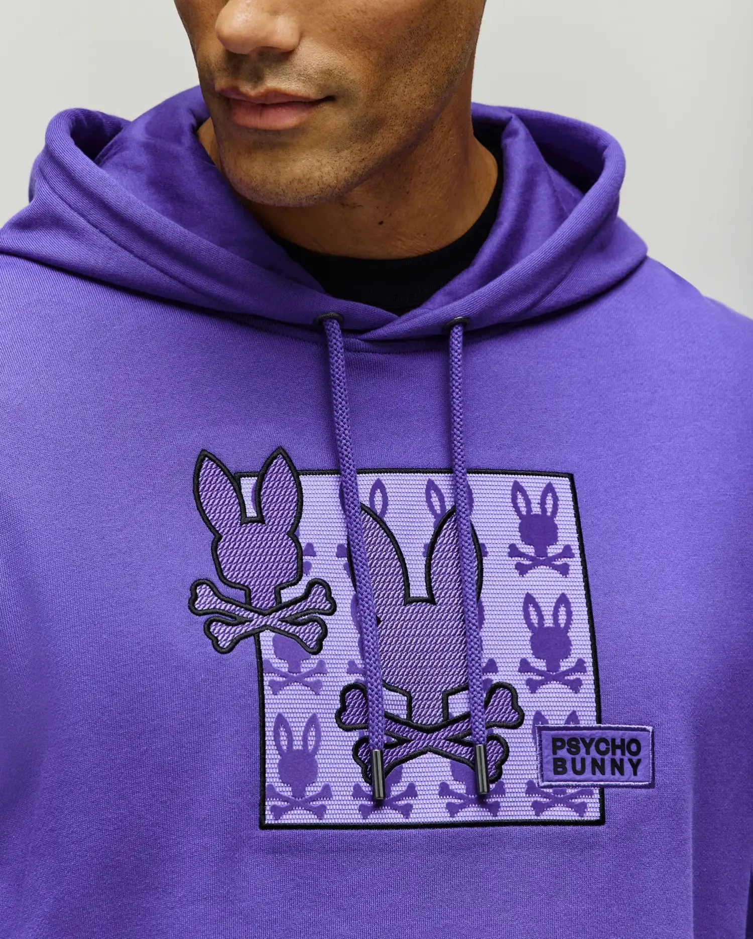 MENS VAREN FRENCH TERRY HOODIE - MT0500156 sold by Psycho Bunny product image thumbnail 2