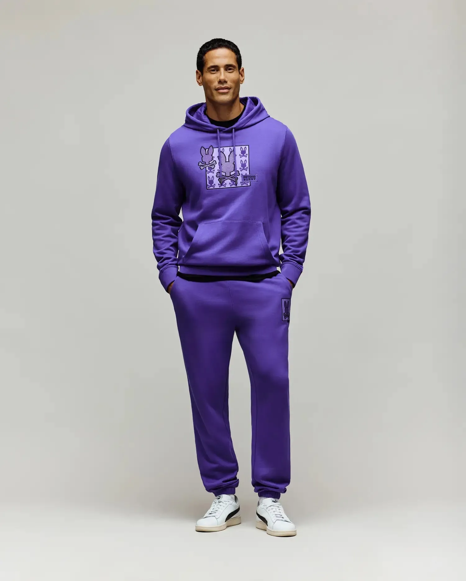 MENS VAREN FRENCH TERRY HOODIE - MT0500156 sold by Psycho Bunny product image thumbnail 4