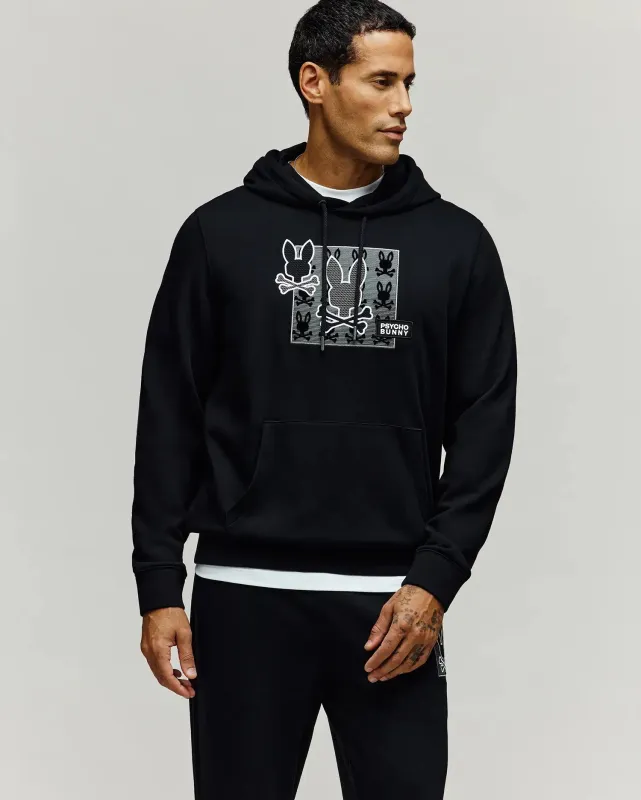 MENS VAREN FRENCH TERRY HOODIE - MT0500156 sold by Psycho Bunny