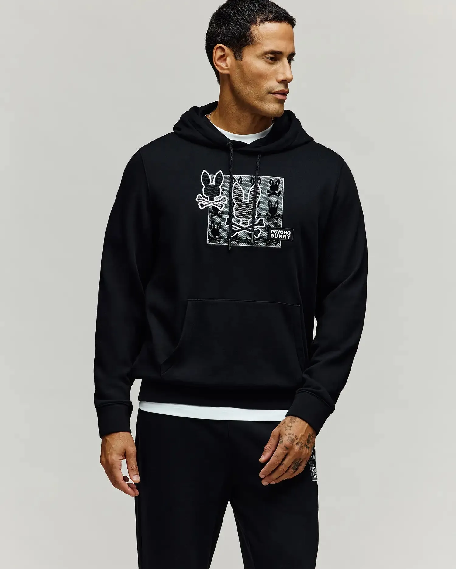 MENS VAREN FRENCH TERRY HOODIE - MT0500156 sold by Psycho Bunny