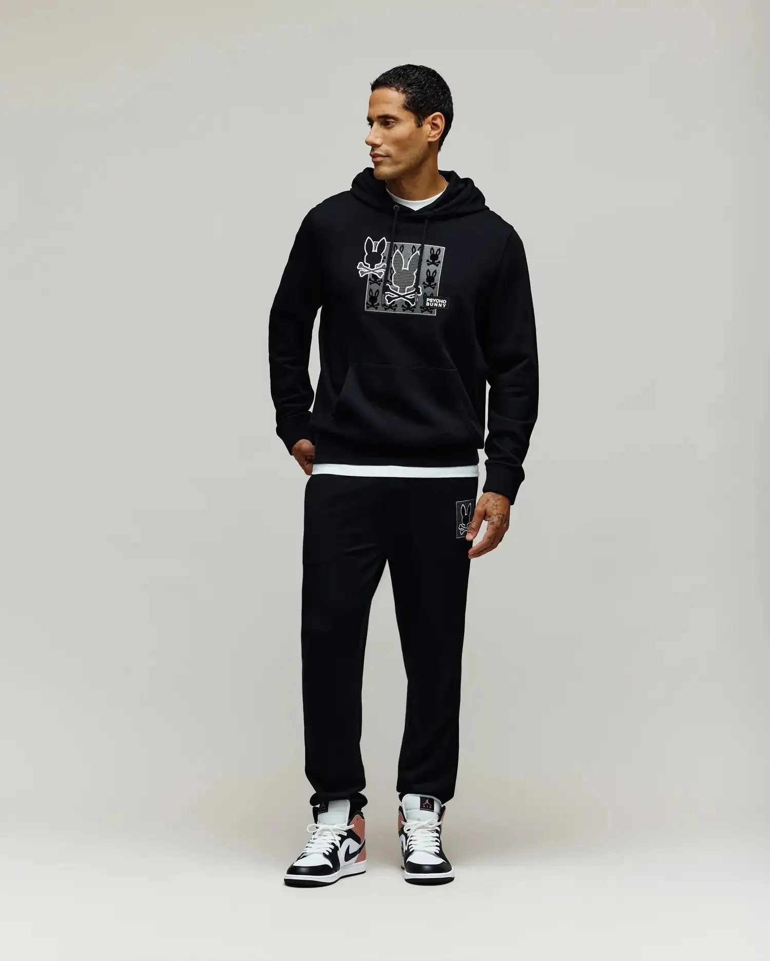 MENS VAREN FRENCH TERRY HOODIE - MT0500156 sold by Psycho Bunny product image thumbnail 4